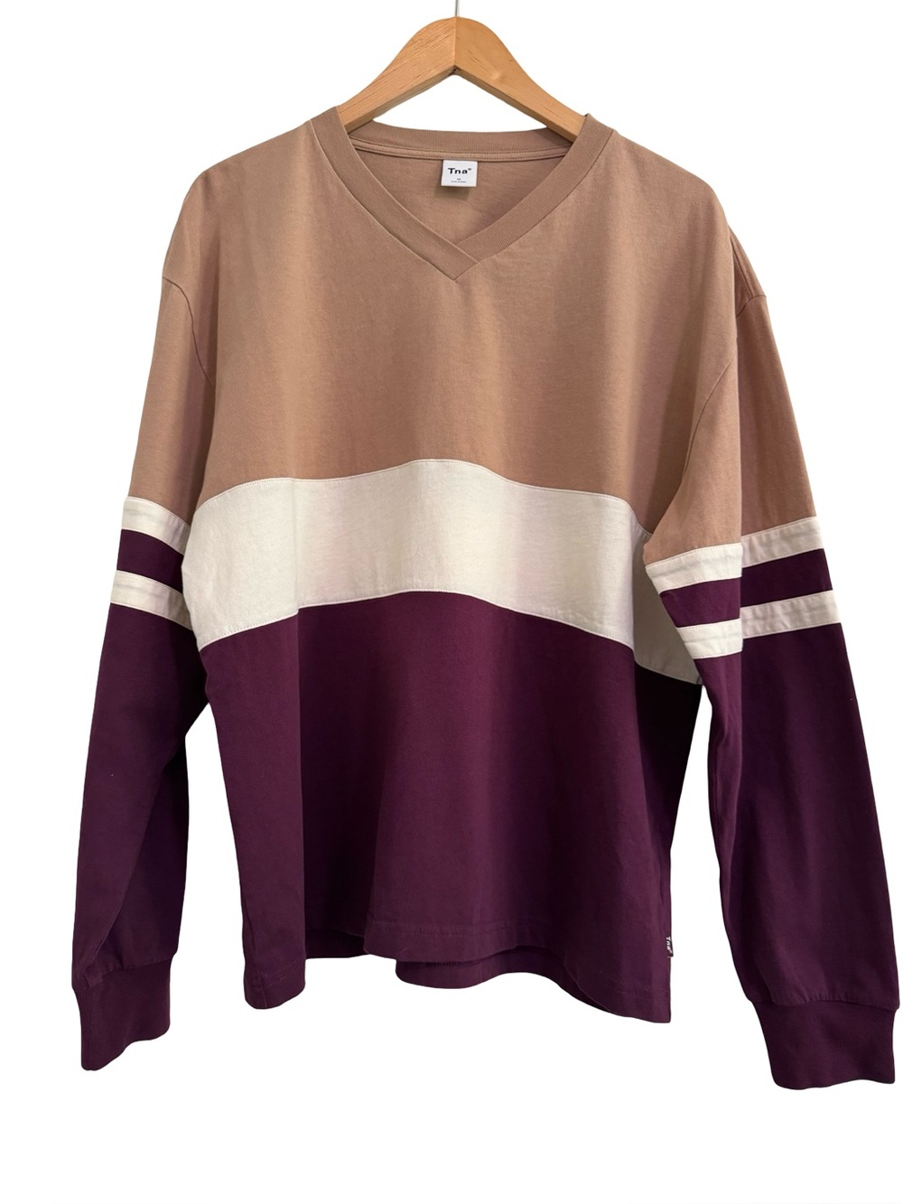 Aritzia TNA Lennox Rugby Top Medium